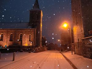 B&B Au Coeur de Villers v zimě