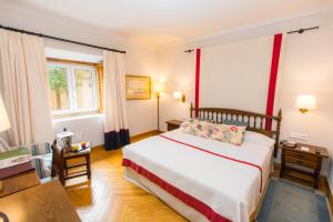 Cama o camas de una habitación en Parador de Ribadeo