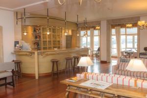 Un restaurante o sitio para comer en Parador de Ribadeo