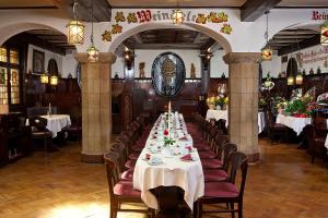 Restaurant ou autre lieu de restauration dans l'établissement Hotel Altdeutsche Weinstuben