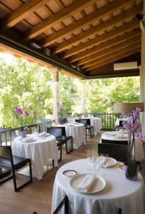 Restaurace v ubytování Mas Albereda