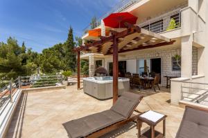 Balkón nebo terasa v ubytování Apartment Paradise View