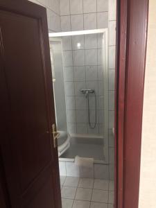 Koupelna v ubytování Vénusz Panzió és Vendéglő