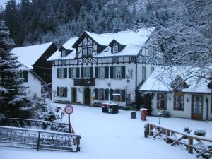 Gasthof Bischofsmühle v zimě