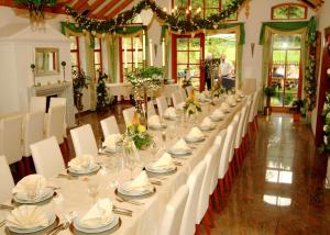 Restaurace v ubytování Gasthof Bischofsmühle