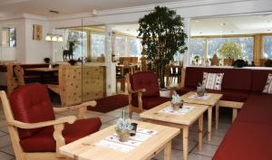 Posezení v ubytování Hotel Garni Panorama