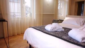 Llit o llits en una habitació de Villa Élyane