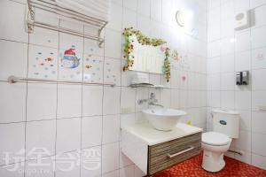 Koupelna v ubytování Shuanghu Garden B&B