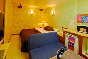 TV a/nebo společenská místnost v ubytování Hotel Joyseaside (Love Hotel)
