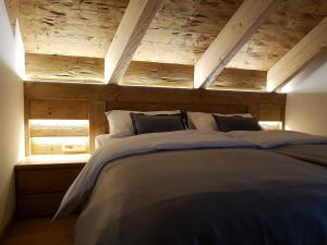Postel nebo postele na pokoji v ubytování Hotel Vandot