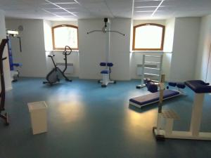 Γυμναστήριο ή/και όργανα γυμναστικής στο Appartement à la montagne
