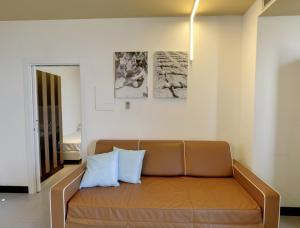 Кровать или кровати в номере Residence Terminus