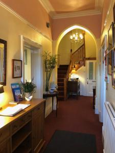 The lobby or reception area at The Burleigh 