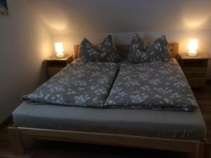 Postel nebo postele na pokoji v ubytování Chalet Jayata