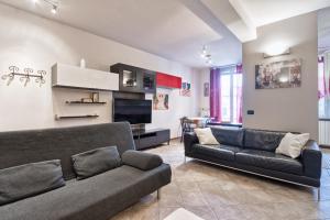 Posezení v ubytování Moleloca - San Tommaso Apartment