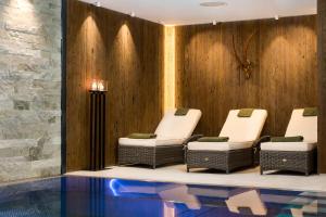 Istumisnurk majutusasutuses AlpenParks Hotel & Apartment Taxacher
