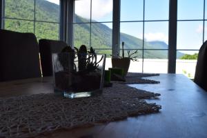 Nespecifikovaný výhled na hory nebo výhled na hory při pohledu z bed and breakfast
