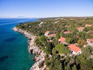an aerial view of the shoreline of a resort at House Silvestra in Borovići +15 photos