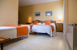 
Cama o camas de una habitación en Hotel Villa del Son

