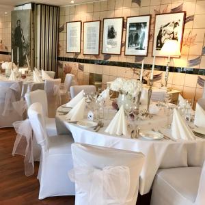 Posezení v ubytování Reenskaug Hotel