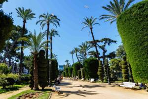A garden outside La Herencia del REGIDOR by Cadiz4Rentals
