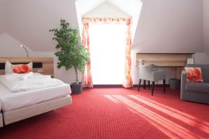Postel nebo postele na pokoji v ubytování Hotel 3 Linden