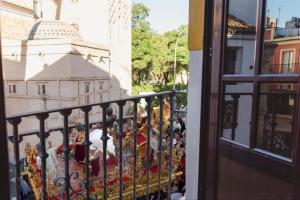 Balkón alebo terasa v ubytovaní El Mirador de Catalina