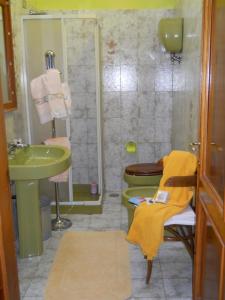 Kylpyhuone majoituspaikassa La Badiola