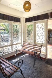 Posezení v ubytování Best hostel Yala