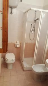 Koupelna v ubytování Villa Erry