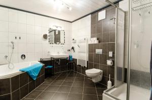 Kúpeľňa v ubytovaní Ferienhaus Monte Bianco