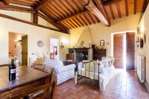 Posezení v ubytování Agriturismo Borgo Santa Maria