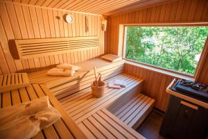 Posezení v ubytování AKZENT Hotel Villa Saxer