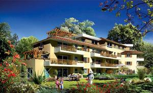 Κήπος έξω από το Les Terrasses De Vignola