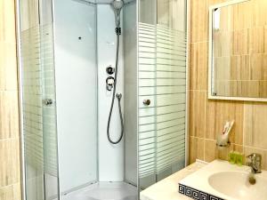 Koupelna v ubytování Mini-Hotel Pulsar