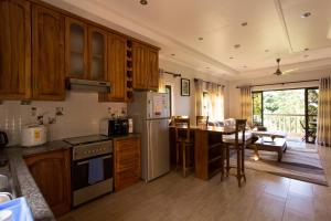 Køkken eller tekøkken på Belle Montagne Holiday Apartments