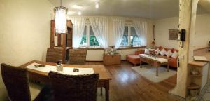 Posezení v ubytování Ferienwohnung-malanders
