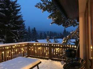 Apartmány Pinie Lipno v zimě