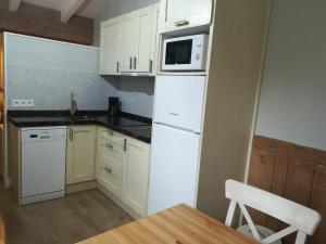 Kuchnia lub aneks kuchenny w obiekcie Urresillo Landetxea