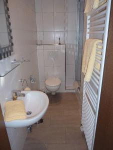 Koupelna v ubytování Zweck's Ferienwohnung
