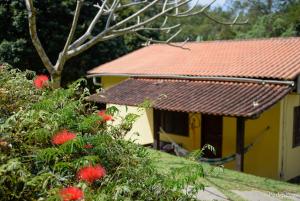 Um jardim em Pousada Bela Vista