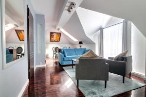 Posedenie v ubytovaní Apartamenty Parkowa