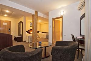 O zonă de relaxare la Hotel Ambient