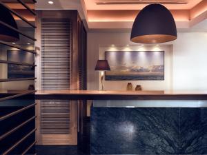 Kuchyňa alebo kuchynka v ubytovaní Samaria Hotel