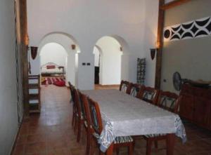 A seating area at Nubian Holiday House Aswan