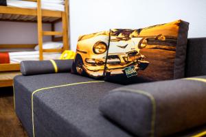 Postel nebo postele na pokoji v ubytování Discovery Hotel