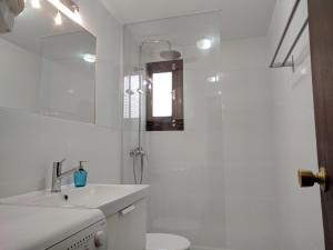 Koupelna v ubytování Acogedor apartamento en el casco histórico