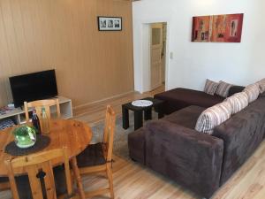 Posezení v ubytování Ferienwohnung Rauch