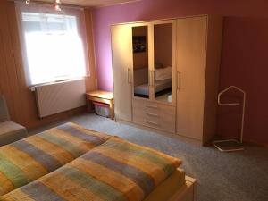 Postel nebo postele na pokoji v ubytování Ferienwohnung Rauch