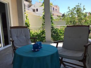Posezení v ubytování Apartments Leut